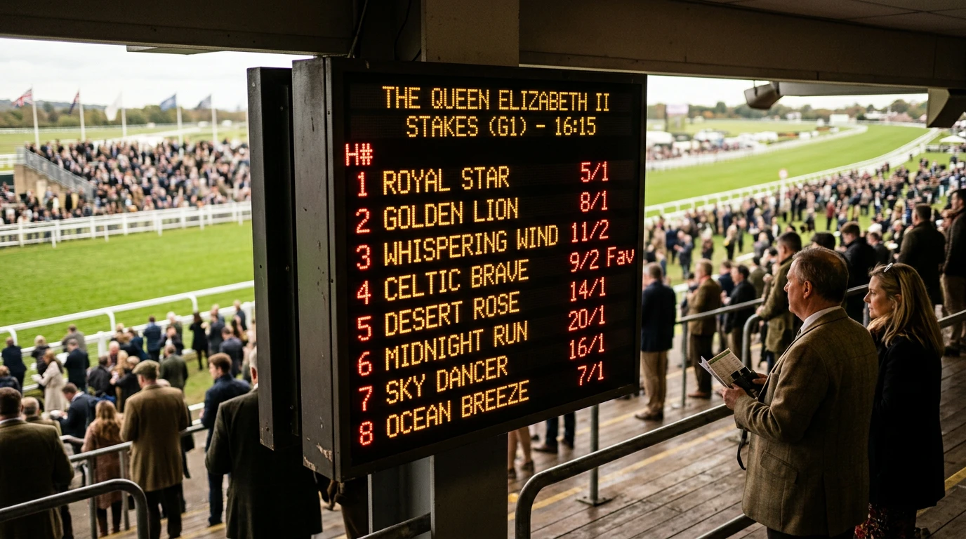 Odds em corridas de cavalos